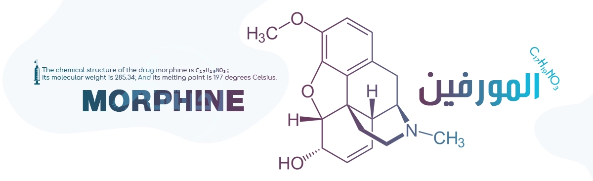 التركيب الكيميائي للمورفين